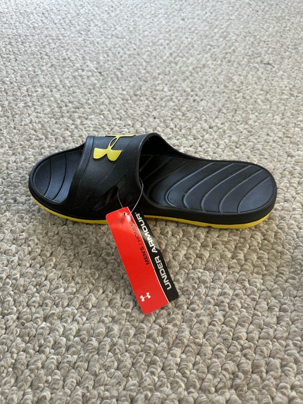 NWT Mens Under Armour Rookie Slides - Picture 2 of 12